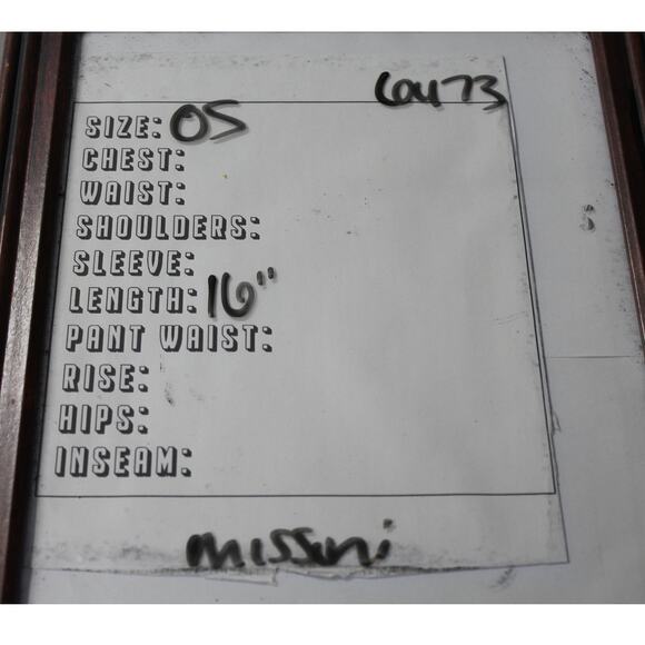 Missoni Poncho Blue & Zig Zag/Chevron Sweater Wool Blend - Picture 6 of 6